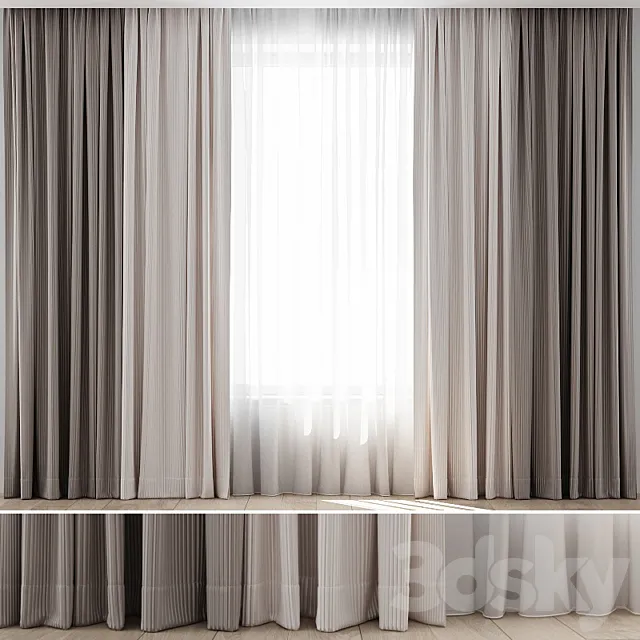 Curtains 15 3DModel Curtains 15 3DModel