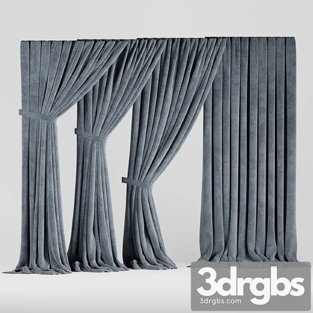 Curtains 17 3D Model Download