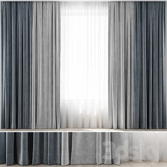 Curtains 18 3D Model Curtains 18 3D Model