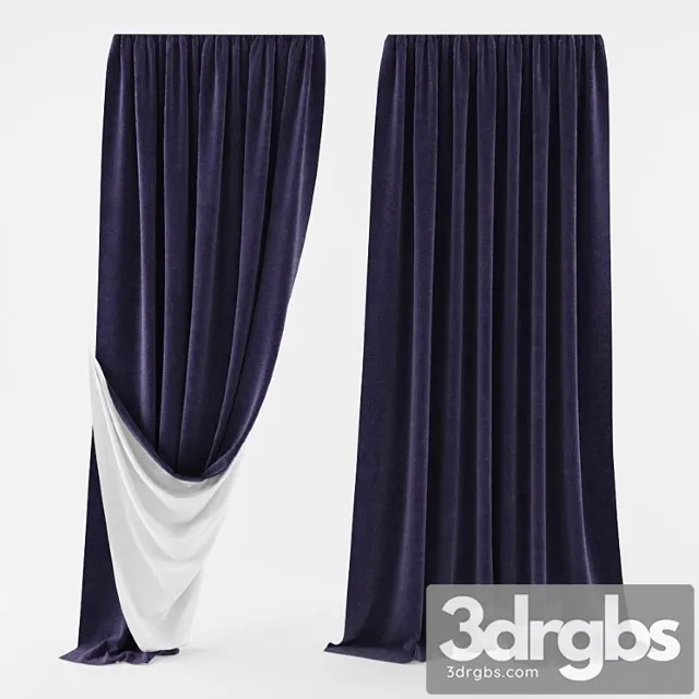 Curtains 2 2 3D Model Download