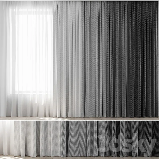 Curtains 20 3D Model Curtains 20 3D Model