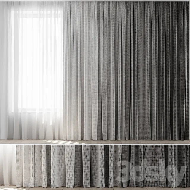 Curtains 21 3D Model Curtains 21 3D Model