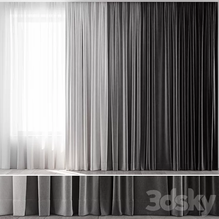 Curtains 27 3D Model Curtains 27 3D Model