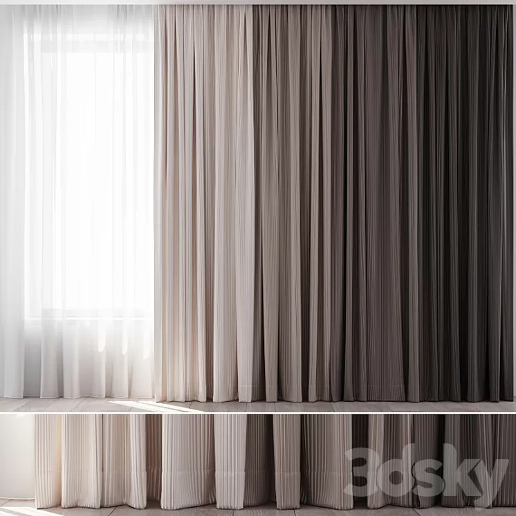 Curtains 28 3D Model Curtains 28 3D Model