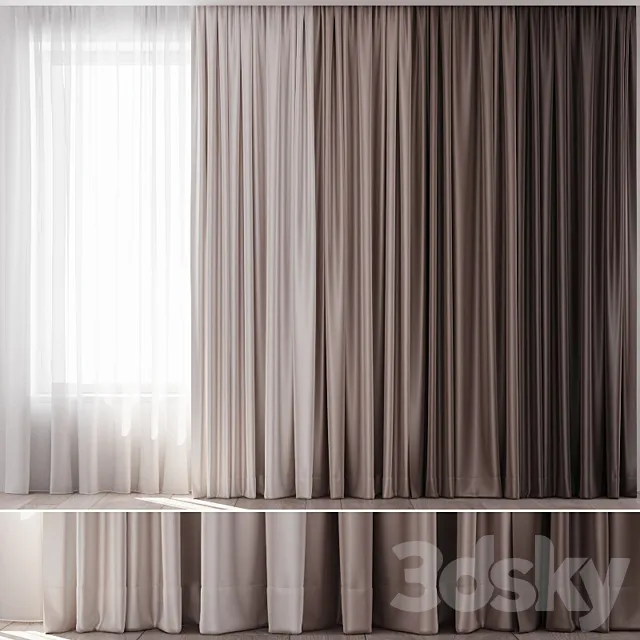 Curtains 30 3D Model Curtains 30 3D Model