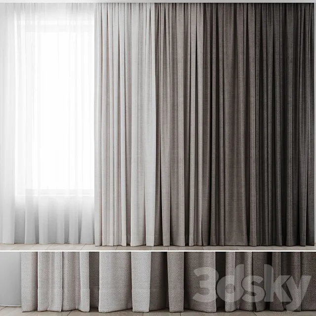 Curtains 32 3DModel Curtains 32 3DModel