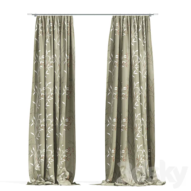 Curtains 35 3DModel