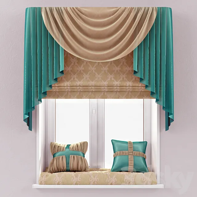 Curtains 36 3DModel