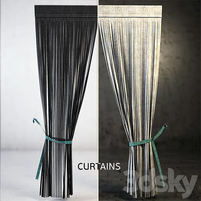 curtains 3DModel