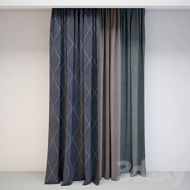 Curtains 3DModel