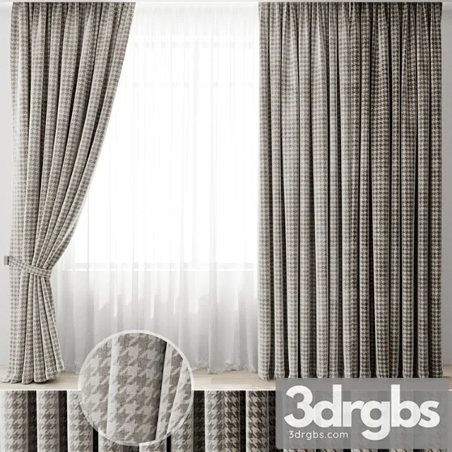 Curtains 7 11 3D Model Download