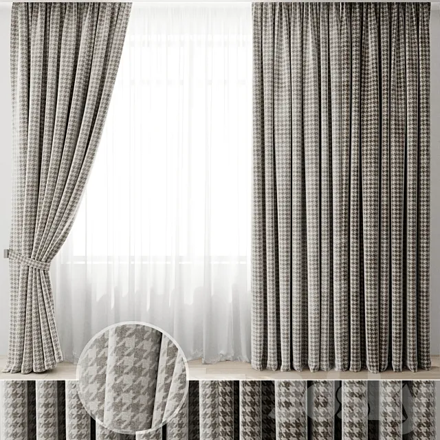 Curtains 7 3DModel