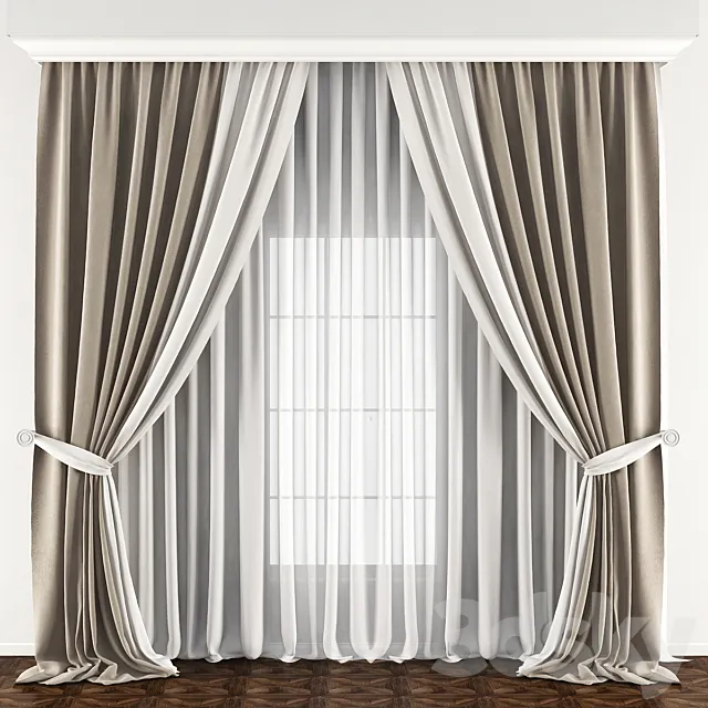 Curtains ?_11 3DModel Curtains ?_11 3DModel