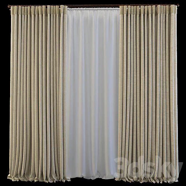 Curtains Ardeko 3DModel