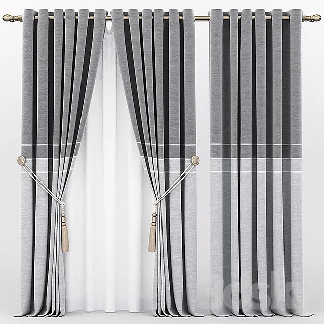 Curtains. curtain 3DModel