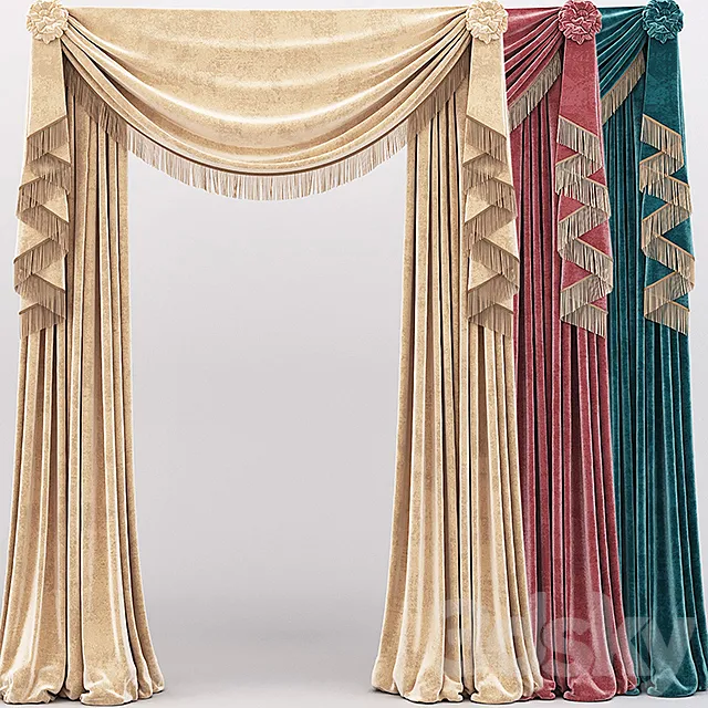 Curtains. curtain 3DModel