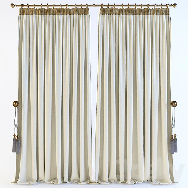 Curtains direct 3D Model Curtains direct 3D Model