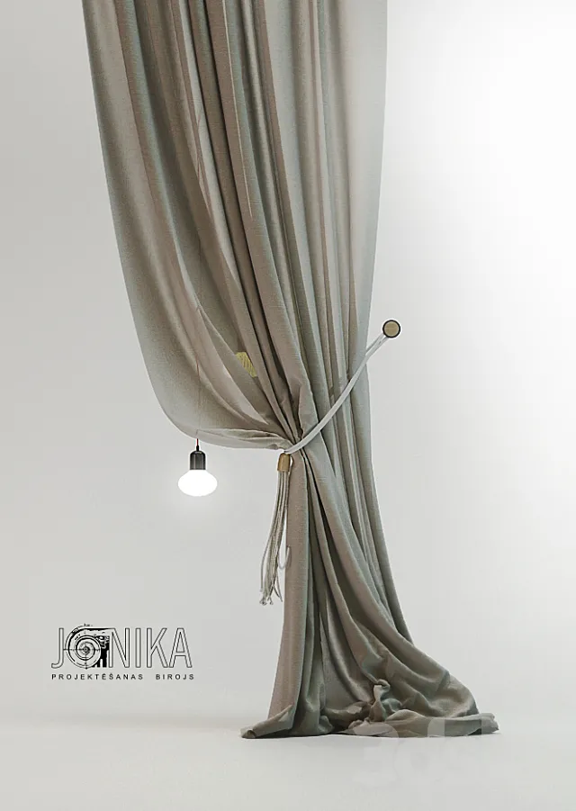 Curtains Jonika 3DModel