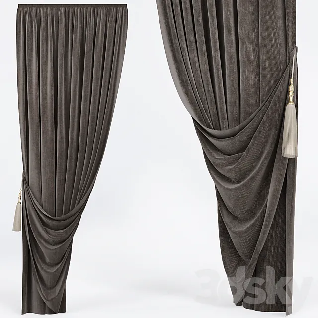 Curtains Premium ?11 3DModel Curtains Premium ?11 3DModel