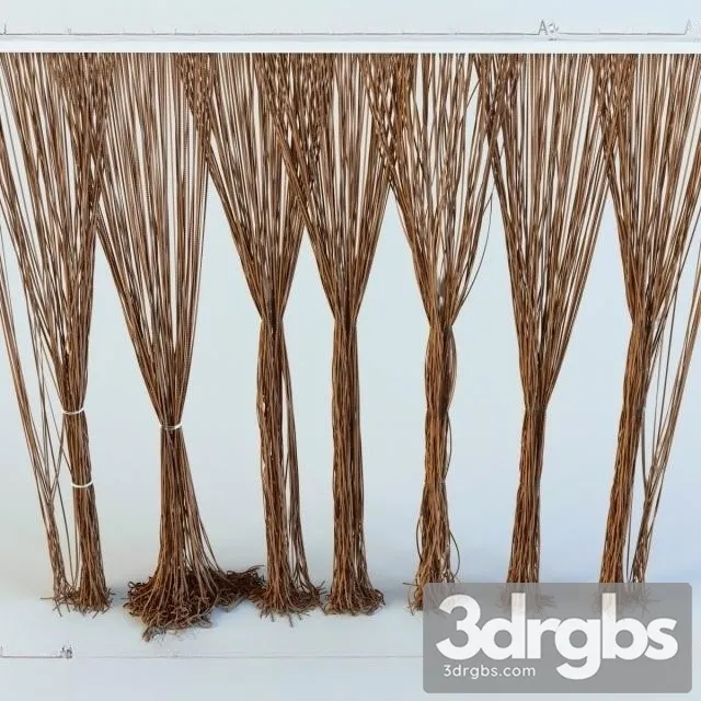 Curtains Rope 3D Model Download