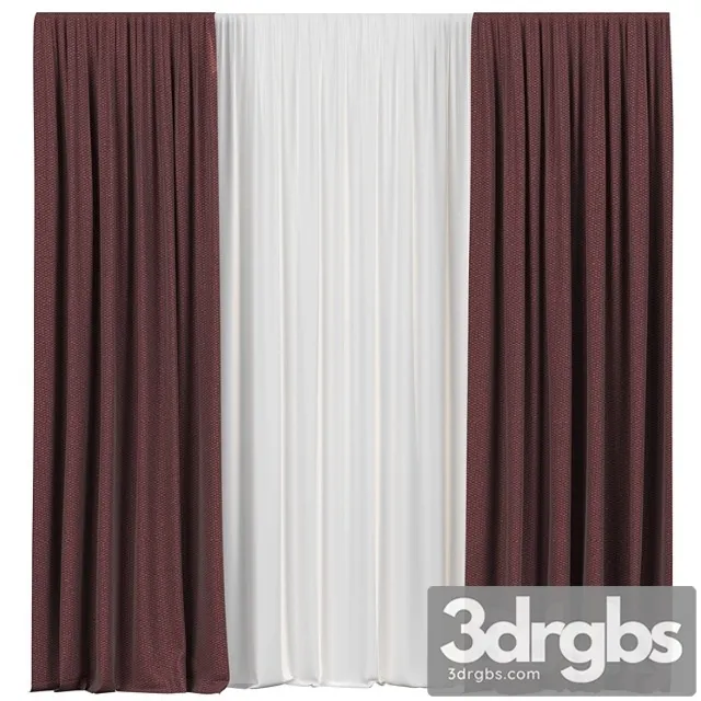 Curtains with tulle_1 Curtains with tulle_1