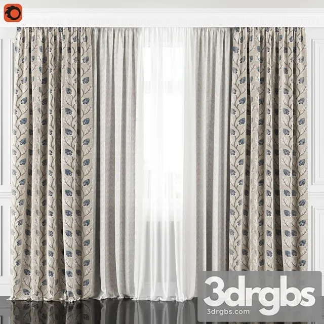 Curtains with window 182c Curtains with window 182c