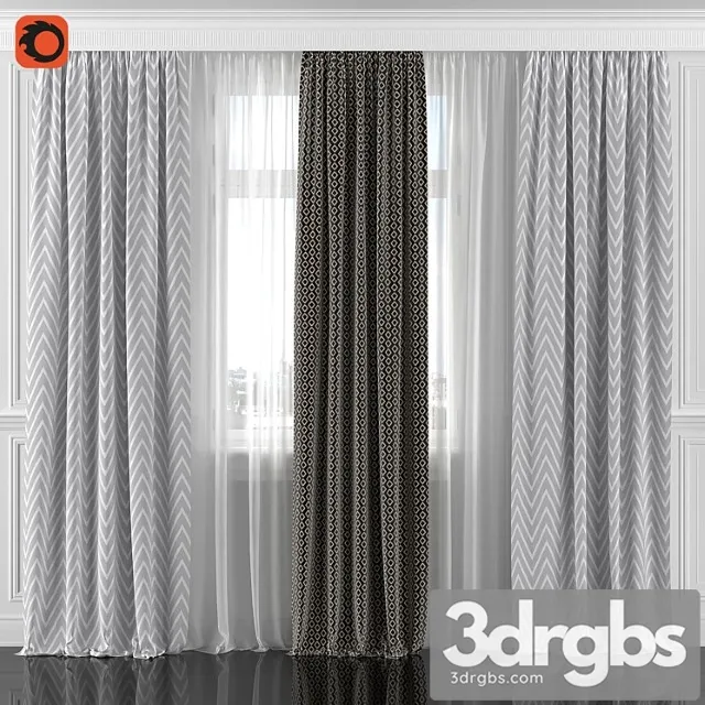 Curtains with window 196c Curtains with window 196c