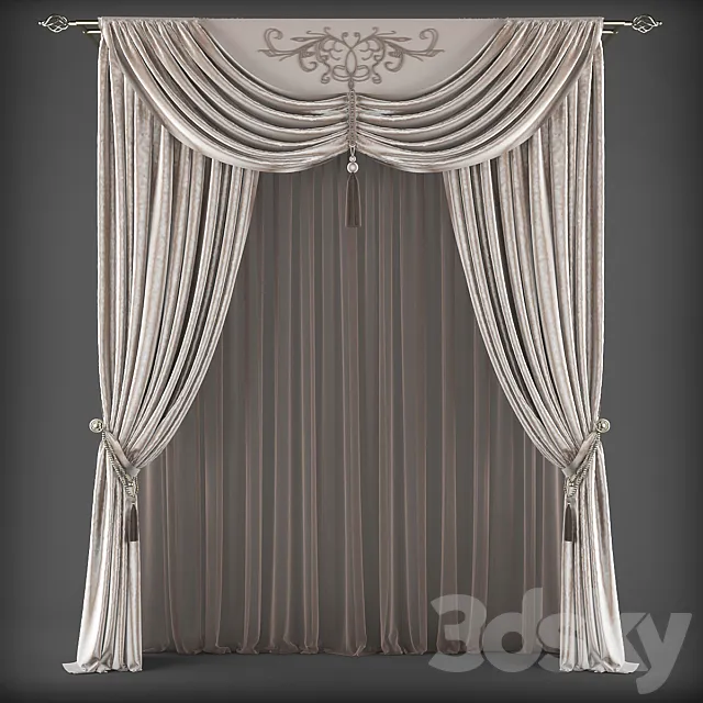 Curtains304 3DModel Curtains304 3DModel