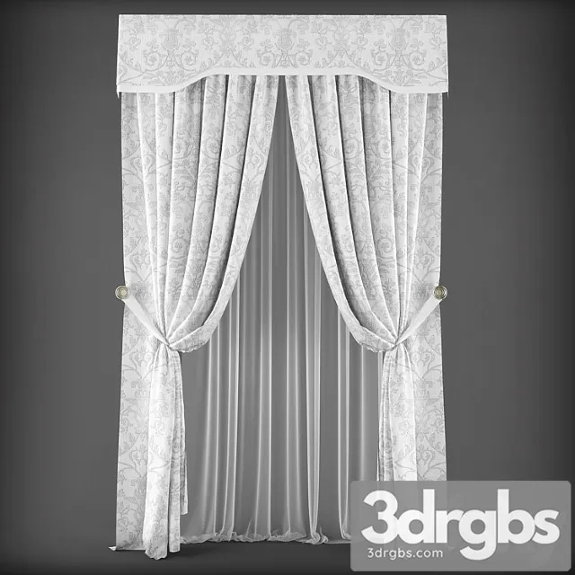 Curtains325 3D Model Download