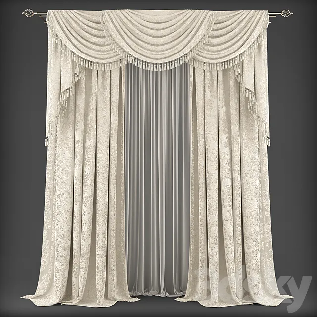 Curtains340 3D Model Curtains340 3D Model