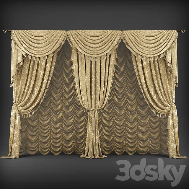 Curtains341 3DModel Curtains341 3DModel