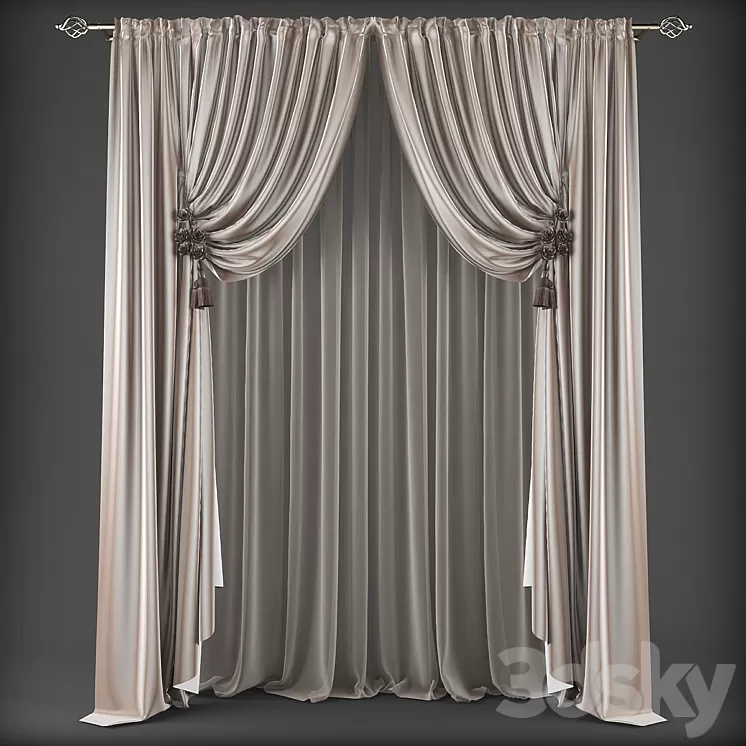 Curtains365 3D Model