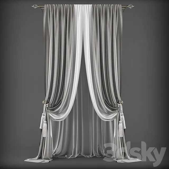 Curtains403 3DModel Curtains403 3DModel