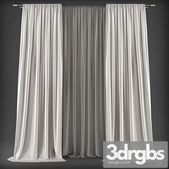 Curtains452 3D Model Download