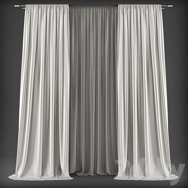 Curtains452 3DModel
