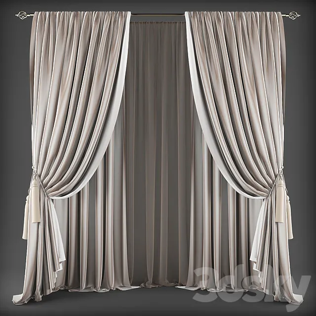 Curtains453 3DModel Curtains453 3DModel