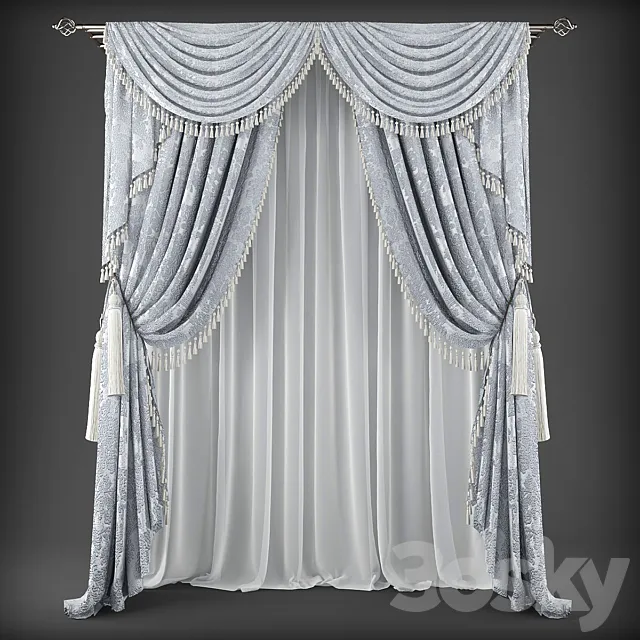 Curtains467 3D Model Curtains467 3D Model