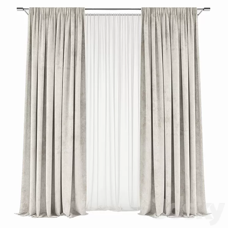 Curtains531 3D Model Curtains531 3D Model