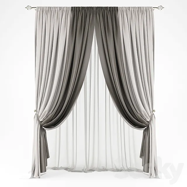 Curtains532 3DModel