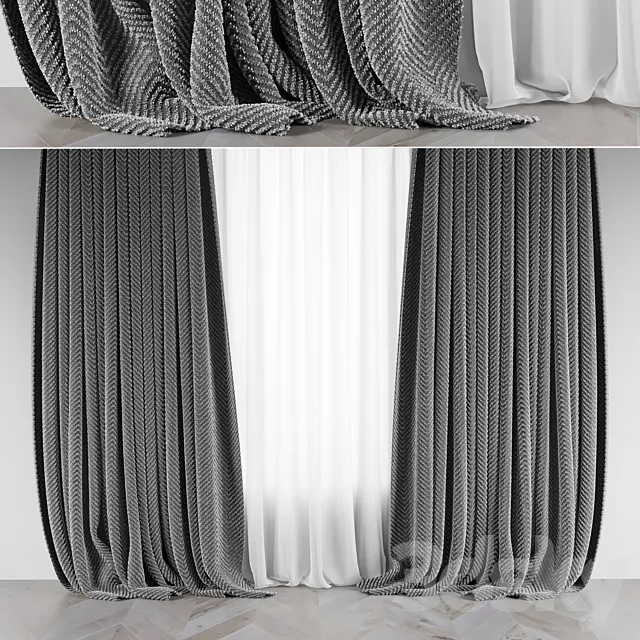 curtains_10 3D Model curtains_10 3D Model