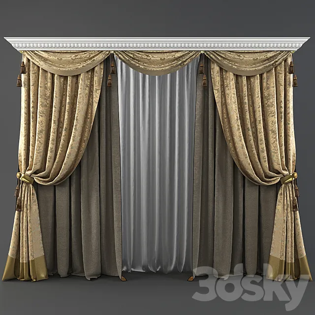 curtains_12 3DModel