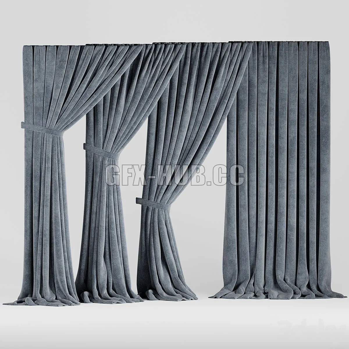 curtains_17 3D Model curtains_17 3D Model