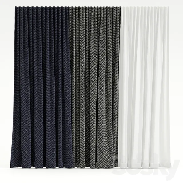 curtains_19 3D Model curtains_19 3D Model