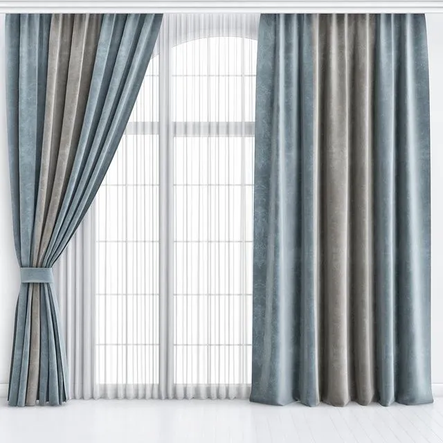 Curtains_20 3D Model Curtains_20 3D Model