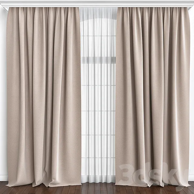 Curtains_28 3DModel Curtains_28 3DModel