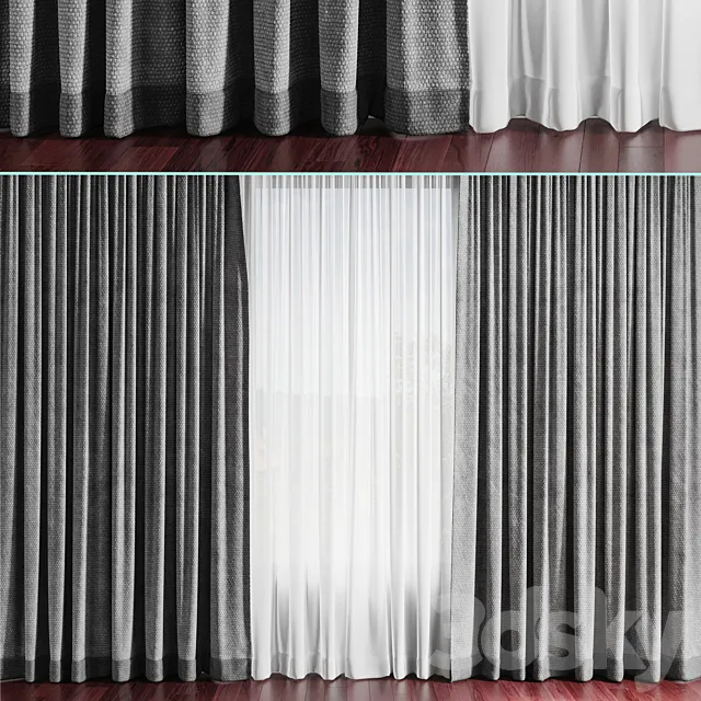 curtains_3 3DModel curtains_3 3DModel