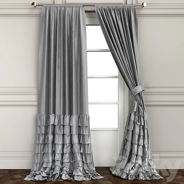 Curtains_5 3DModel Curtains_5 3DModel