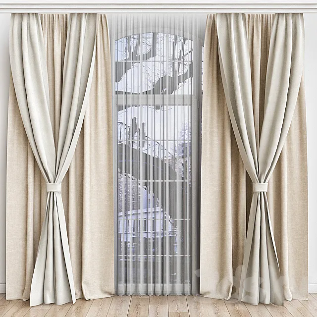Curtains_7 3DModel Curtains_7 3DModel