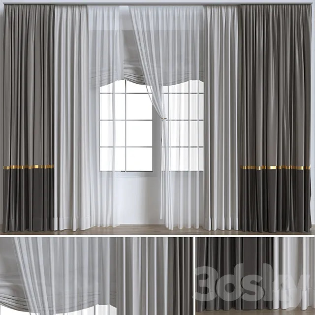 Curtains_7 3DModel