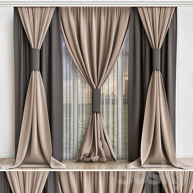 Curtains_8 3DModel Curtains_8 3DModel